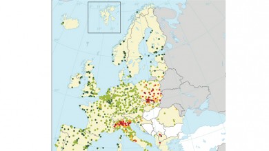 33 miast z Polski wśród top 50 zanieczyszczonych miast w Europie